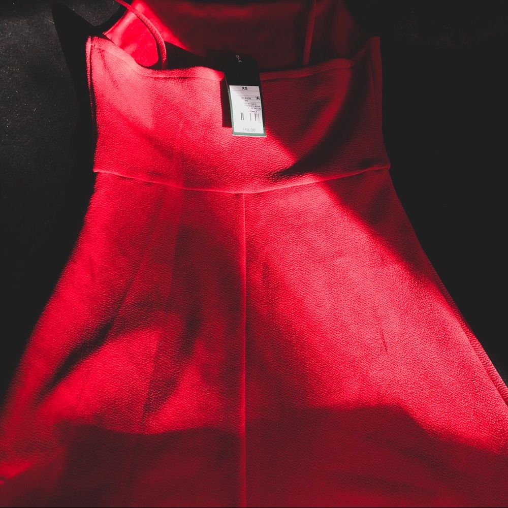 Red Mini Dress - Picture 2 of 2
